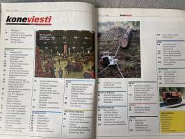 Koneviesti 2006 nr 15 - Messuraportit: KoneAgria Kone-Forum, Kannettava Simpson-naruvinssi kiskoo hirvet, veneet ja tukit, Teemana heinäkoneet, ym.