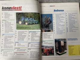 Koneviesti 2006 nr 13 - Työvalotesti Valotehoa tarpeen ja kukkaron mukaan, Ohjeita kattoristikoiden kunnon tarkastamiseen, Esittelyssä Metkon maarakennuskoneet, ym.