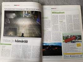 Koneviesti 2006 nr 13 - Työvalotesti Valotehoa tarpeen ja kukkaron mukaan, Ohjeita kattoristikoiden kunnon tarkastamiseen, Esittelyssä Metkon maarakennuskoneet, ym.