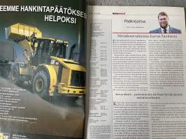 Koneviesti 2006 nr 12 - Pyöräkuormaajatesti, Metko 2006, Caterpillar teknisin kone, Maantäytteen ottoon ympäristötukipolkaisu, ym.