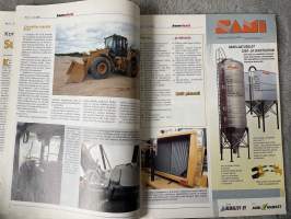 Koneviesti 2006 nr 12 - Pyöräkuormaajatesti, Metko 2006, Caterpillar teknisin kone, Maantäytteen ottoon ympäristötukipolkaisu, ym.