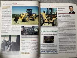 Koneviesti 2006 nr 12 - Pyöräkuormaajatesti, Metko 2006, Caterpillar teknisin kone, Maantäytteen ottoon ympäristötukipolkaisu, ym.