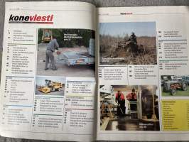 Koneviesti 2006 nr 9 - Lite Foot- telasto mönkijään: Uskomaton etenemiskyky, Tume Vega MiniTill, perävaunut raskaisiin kuljetuksiin, Sampo 2050 puimurin huolto, ym.