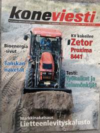 Koneviesti 2006 nr 3 - KV kokeilee Zetor Proxima 8441, Testi: Työkelkat ja telanmönkijät, Bioenergia-sivut, Markkinakatsaus Lietteenlevityskalusto, ym.