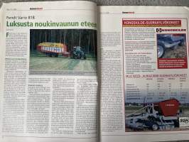 Koneviesti 2006 nr 1 - Logman 811H nousi harvesterien &quot; ranging-listalla&quot;, Vinkkejä käytetyn moottorikelkan ostajalle, Fendt 818 Vario TMS, Takeuchi laajentaa, ym.