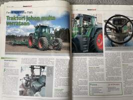 Koneviesti 2006 nr 1 - Logman 811H nousi harvesterien &quot; ranging-listalla&quot;, Vinkkejä käytetyn moottorikelkan ostajalle, Fendt 818 Vario TMS, Takeuchi laajentaa, ym.