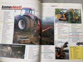 Koneviesti 2005 nr 1 - Lautasmuokkain kokeilu alkaa, Vesakko nurin puomimurskaimella, Hevosvoimat jylläävät taajamassa, Kylmiöt ja tuhkauslaitteet, ym.