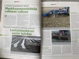Koneviesti 2005 nr 1 - Lautasmuokkain kokeilu alkaa, Vesakko nurin puomimurskaimella, Hevosvoimat jylläävät taajamassa, Kylmiöt ja tuhkauslaitteet, ym.