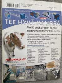 Koneviesti 2005 nr 1 - Lautasmuokkain kokeilu alkaa, Vesakko nurin puomimurskaimella, Hevosvoimat jylläävät taajamassa, Kylmiöt ja tuhkauslaitteet, ym.