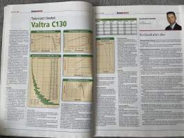 Koneviesti 2005 nr 3 - Kokeilussa Valtra C130 Tiivis paketti, Neliveto mönkkärit talviajossa, Teräketjun teroitus-välineet: Vanha konsti yhä paras, ym.
