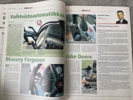 Koneviesti 2005 nr 4 - Semeato TDNG 300 E -suorakylvökone Vankkaa tekoa, tasaista kylvöä, Traktorit 2005, Logbear mukaan energiapuusavotoihin, ym.
