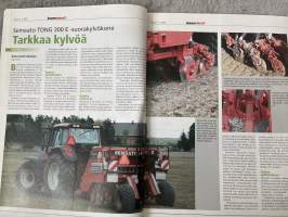 Koneviesti 2005 nr 4 - Semeato TDNG 300 E -suorakylvökone Vankkaa tekoa, tasaista kylvöä, Traktorit 2005, Logbear mukaan energiapuusavotoihin, ym.