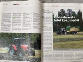 Koneviesti 2005 nr 6 - Kokeilussa MF5460 Perustraktori Ranskasta, Rehuntekoa Kalajoella: yhteistoiminnalla säästöjä, Tuhdista tuhti hakevaunu, ym.
