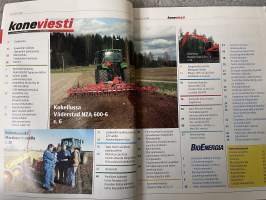 Koneviesti 2005 nr 13 - Kokeilussa Väderstad NZ Aggressive 600-6 Siisti perusäes, Pellontasausta Maralaserilla, Krone Big M: 1201 hehtaaria ensimmäisenä kesänä, ym.