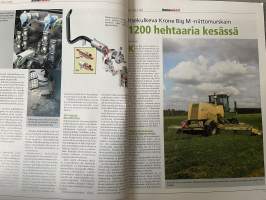 Koneviesti 2005 nr 13 - Kokeilussa Väderstad NZ Aggressive 600-6 Siisti perusäes, Pellontasausta Maralaserilla, Krone Big M: 1201 hehtaaria ensimmäisenä kesänä, ym.