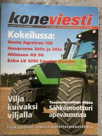 Koneviesti 2005 nr 14 - Kokeilussa: Deutz Agrotron 150, Husqvarna 340e ja 345e, Ahlmann AS 90, Esko LV Country Booster, Vilja kuivaksi viljalla, ym.