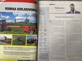 Koneviesti 2005 nr 17 - GPS-tekniikkaa: traktoreista, puimureissa, työkoneisssa, navigoinnissa,Maa- ja metsätalouden ATK-ongelmat,Lely lypsää neljänneskohtaisesti,ym
