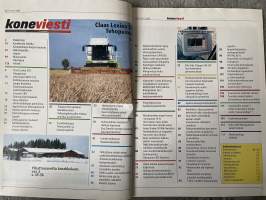 Koneviesti 2005 nr 17 - GPS-tekniikkaa: traktoreista, puimureissa, työkoneisssa, navigoinnissa,Maa- ja metsätalouden ATK-ongelmat,Lely lypsää neljänneskohtaisesti,ym
