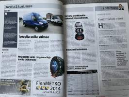 Koneviesti 2014 nr 11 - Mukana raskaskoneviesti, Kätevää kalustoa, Kokeilussa Avant 760i, Vanhan metsätyökalun uusi tuleminen, ym.