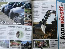 Koneviesti 2014 nr 10 - Vertailussa tilaihmeet, Hidromek -Turkkilainen tulokas, Maanparannusta sarvitraktorilla, Pureeko viidenkympin saha?, ym.