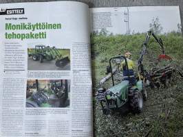 Koneviesti 2014 nr 10 - Vertailussa tilaihmeet, Hidromek -Turkkilainen tulokas, Maanparannusta sarvitraktorilla, Pureeko viidenkympin saha?, ym.