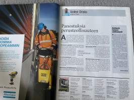 Koneviesti 2014 nr 8 - Uutta täsmävoimaa, Pultit auki ilman liekkiä, Vaakatasoleikkuri peltokäyttöön, Ilmalämpöä hallitiloihin, ym.