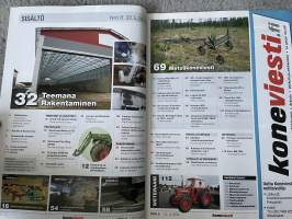 Koneviesti 2014 nr 8 - Uutta täsmävoimaa, Pultit auki ilman liekkiä, Vaakatasoleikkuri peltokäyttöön, Ilmalämpöä hallitiloihin, ym.