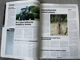 Koneviesti 2013 nr 8 - Mönkijöiden työkoneet, Esittelyssä avantin ketterä R-sarja, Ojanperkuulla vedet virtaamaan, konevoimaa klapi-talkoisiin, ym.