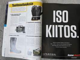 Koneviesti 2013 nr 8 - Mönkijöiden työkoneet, Esittelyssä avantin ketterä R-sarja, Ojanperkuulla vedet virtaamaan, konevoimaa klapi-talkoisiin, ym.