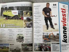 Koneviesti 2012 nr 16 - Teemana sadonkorjuu, Ford Ranger - Pihi veturi, JD 550 on edullinen tavarankuljetin, Testissä alle 27 W led-työvalot, ym.