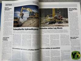 Koneviesti 2012 nr 15 - Testissä 5,5 - tonniset telakaivukoneet, Claas Cargos 9600 Combi, Muokkausta parko-äkeellä, Can-am Commander sopii moneen työhön, ym.