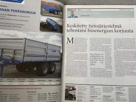 Koneviesti 2009 nr 12 - Kurottaja-vertailu, Caterpillar TH407, Dieci Agristar, Faresin 7.30 TR, JCB 536-70 Agri, Merlo P 28.8 Plus, ym.