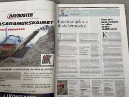 Koneviesti 2009 nr 7 - Onko klapikuivuri järkevä investointi?, Turvavarusteiden valinta, Esittelyssä Honda 420: Valttina vaihteisto, ym.