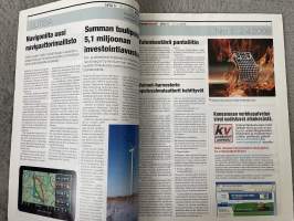Koneviesti 2009 nr 5 - Esittelyssä Stoll Robust FZ-etukuormain, Uutta tekniikkaa: Regulus-kuormain ja Sirius-koura, Sikalan viilennys vesi-sumulla, ym.