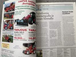Koneviesti 2009 nr 8 - Vinkkejä vaihto-puimurin ostajalle, Kv kokeilee Husqvarnan uudet raivurit, Runsaasti varusteltu Valtra N121 kaapeli-töihin, ym.