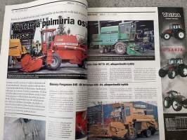 Koneviesti 2009 nr 8 - Vinkkejä vaihto-puimurin ostajalle, Kv kokeilee Husqvarnan uudet raivurit, Runsaasti varusteltu Valtra N121 kaapeli-töihin, ym.