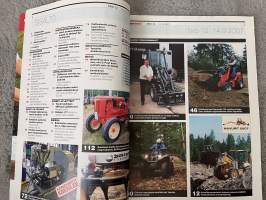 Koneviesti 2007 nr 8 - Kaivuri-kuormain testi osa 2, Esittelyssä Giant-mallisto ja Agromatic 755-pien-kuormaaja, ym.