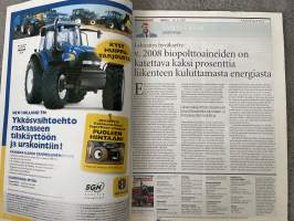 Koneviesti 2007 nr 5 - Monipuolinen kuljetusväline Metaka koukku-lavavaunu, Kokeilussa Case IH JXC Trima etukuormaimella, ym.