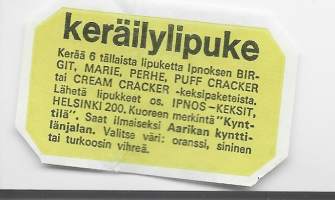 Keräilylipuke ...kerää... saat ilmaiseksi  - tilapäinen maksuväline