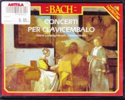 Johann Sebastian Bach - Quattro Concerti per clavicembalo, 1986. 2 C-kasettia. 1986