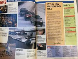 Tuulilasi 1988 nr 10B - Tarvikkeet, Varustelun erikoisnumero, Dancall 9000 puheohjausmodulilla, Turvanastojen testaus, ym.