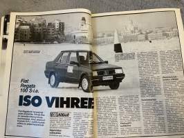 Tuulilasi 1987 nr 2 - Suurvertailu, Tee itse: Talbot Solaran huolto, Koeajo: Fiat Regata 100 S ie, Kestotesti: Honda Accordin loppuraportti, ym.