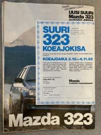 Tuulilasi 1985 nr 10 - Honda Civicin huolto-ohjeet, Kestotestin loppuraportti: Opel Kadett, Testi-päivät keken kanssa, ym.