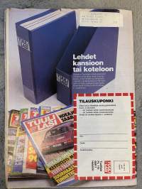 Tuulilasi 1985 nr 9 - Koeajot Volvo 340 GL 1.7, Mazda 323 1.5 Saloon GLX, Vertailu, 1986 Volvot &amp; Saabit, Kestotestit, ym.