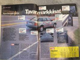 Tuulilasi 1985 nr 7 - Koeajo: Ford Scorpio, Vertailu: Minimopot, Suurvertailu: Pienet perheautot, Käytetty Volvo 240, ym.