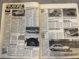 Tuulilasi 1985 nr 6 - Testi: Kolmen tonnin auto-stereot, kestotesti: Toyota Carina II, Koeajo: Seat Ibiza, Autopörssissä: Mazda 323:n huolto-ohjeet, ym.