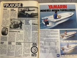 Tuulilasi 1985 nr 6 - Testi: Kolmen tonnin auto-stereot, kestotesti: Toyota Carina II, Koeajo: Seat Ibiza, Autopörssissä: Mazda 323:n huolto-ohjeet, ym.