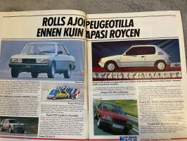 Tuulilasi 1985 nr 5 - Koeajossa huippu-uutuudet: Saab 9000, Mercedes Benz 200, Kesärengastesti: Leveä rengas ja vesiliirto, ym.