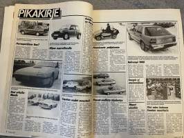 Tuulilasi 1985 nr 5 - Koeajossa huippu-uutuudet: Saab 9000, Mercedes Benz 200, Kesärengastesti: Leveä rengas ja vesiliirto, ym.