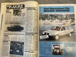 Tuulilasi 1985 nr 5 - Koeajossa huippu-uutuudet: Saab 9000, Mercedes Benz 200, Kesärengastesti: Leveä rengas ja vesiliirto, ym.